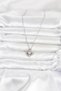 316L Steel Chain Silver Color Winged Heart Model Women's Necklace - 2