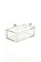 High Quality Transparent Acrylic Tissue Box Organizer and Storage - 3
