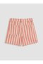 Vizyon New Season High Waist Striped Women's Jean Shorts - 8