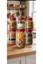 Set of 6 3 Liter Glass Pickle Jars with Lids, Large Size Storage Jars