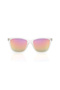 UV Protection Sunglasses White Frame Purple Mirror Lens 56mm - P428PL14V - 2