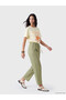 Trendlucky Women's Muslin Pants with Elastic Waist and Contrast