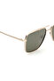 Polarized Sunglasses Gold Frame Brown Mirror Lens 57mm - M8033BR2PV - 5