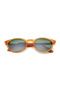 Polarized Sunglasses Yellow Frame Green Mirror Lens 51mm - P603GR3PV - 7