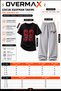 92 Urban Kids Printed Children's Tracksuit Set - T-Shirt & Tracksuit 2-Piece Combination |   Trendy Tracksuit Set for Ages 3-12 - 3