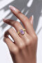 Ametist Ring Gold Color Adjustable Copper Plated - 2