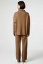 Women's Plus Size Oversize Zippered Knitwear Sweater Pants Set Turn-Down Collar Long Sleeve Casual Comfortable - 5