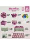 Happy Birthday Pink Concept Birthday Party Set for 8 People 45 Pieces - 2