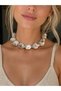 Seashell Necklace – Bohemian Summer Women's Necklace and Beach Jewelry Handmade with Minarets and Seashells