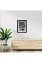 Alayra Iron Man Poster Comics Movie Posters Photo Framed Painting With Black Wooden Texture - 4