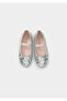 Silver Girls' Shoes - 5