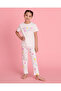 Girls White Dreamy Star Print Pyjama Set