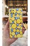 Realme C21Y Compatible Lemon Patterned Transparent Shock-Absorbing Clear Case with Camera Protection - 2