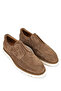 Men's Genuine Leather Brown Casual Shoes - 2