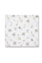 2-Piece Baby Muslin Blanket 80X80 cm 100% Cotton – Single Layer Muslin Blanket, Swaddle and Stroller Cover Set - 4