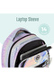 Good Vibes School Bag Set w/ Insulated Spray Water Bottle – Silver - 4