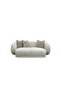 Devina 2 Seater Fabric Sofa | Two Seat Sofas | L191xW95xH71cm - Light Brown