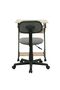 Anhalt Set Of 2 Of Desk And Study Chair |Computer Table|Wood and Metal L60xW48xH73cm-Light Oak/Grey - 5