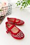 Stoned Girls' Ballerinas - Red - 3