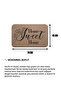 Elegantly Designed Home Sweet Home Door Mat Pvc Non-Slip Base 70X45 - 3