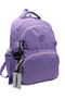Modern Daily School Backpack Water Resistant Unisex School Bag 34500 Lilac - 2