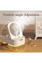 New Humidifier Spray Fan Portable Fan Air Cooler Air Humidifier USB Fan Desktop Fan with Night Light for Summer Home Appliance Air Humidifier - 8