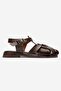 Women's Cross-Strapped Closed-Front Sandals Taba - 2