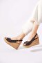 Pandeger feta flat back strap women's sandals brown skin - 2