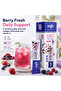 Veg Collagen Electrolytes™ 15 Sachets-Hydration & Beauty Support Formula - Hydrolyzed Wheat Peptides + Vitamin C from Acerola Cherry - Magnesium, Potassium & Sodium Electrolytes - Mixed Berries Flavor - 3