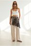 Women's Black Asymmetrical Lace Mini Pareo Skirt Etk-19000445 - 5