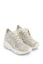 Meli̇na Knitwear Knitted Detailed Casual Sneakers