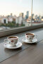 Mien Flower Detailed 2-Piece Coffee Cup Set 90 ml | Decorative Coffee Cup Set Stylish Coffee Presentation Set - 3