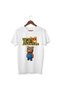 Super Bear Adventure Printed Kids' T-Shirt – Colorful Game-Themed Short Sleeve T-Shirt
