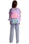 Five-Eye Mesh Lilac Girls' Lilac - Pink School and Daily Backpack - K1849 - 6