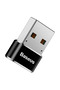 Adaptor Universal, Baseus, Model CAAOTG-01, USB-C la USB-A, Negru - 3