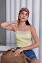 Dantelli Askılı Crop - 3