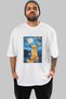 For the Love of Dogs White Oversize T-Shirt with 6 Pre-Printed Dog Images 100% Cotton Unisex Dog Lover Premium Design - 2