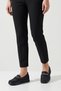 Aura Comfort – Women's Black Daily Casual Loafer Shoes with Orthopedic Soles and Shimmering Detail - 4