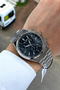 Original 2 Year Warranty Men's Wristwatch Steel Band 3 Atm Water Resistant - 2