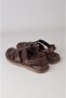 Kmc 6Y3524 Genuine Leather Men's Sandals & Slippers Brown - 6