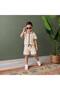 Boy's Polo Collar Summer 2-Piece Top and Bottom Set - 2