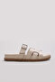 Genuine Leather Women's Flat Sandals 315Za2322-03