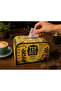 Tip Box Retro Coffee Themed Wooden Mdf Tip Box – Decorative Design for Cafes, Restaurants, and Businesses - 2