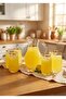 Labistro 7 Piece Real Gold & Silver Tone Hand Painted Cup Set with Jug Srh: 1800Cc Brdk: 480Cc