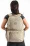 Unisex Mink School Bag, 16 Inch Laptop Bag, Crinkle Waterproof Fabric Backpack, 47X30X15Cm - 2