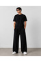 2-Piece Black Gray Wide-Leg Men's Sweatpants Original Model Get Your Own Size - 7