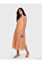 Esvab • Modern & Distinctive V-Placed Floral Dress
