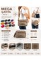 Women's Messenger Bag Lightweight Clinker Fabric Multi-Pocket Crossbody Shoulder Bag 24*16 cm Daily Bag - 5