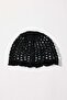 Crochet-look hat