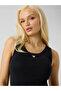 Olympe Sleeveless Women's Black Undershirt V6Yp09K4312-Jblk - 4